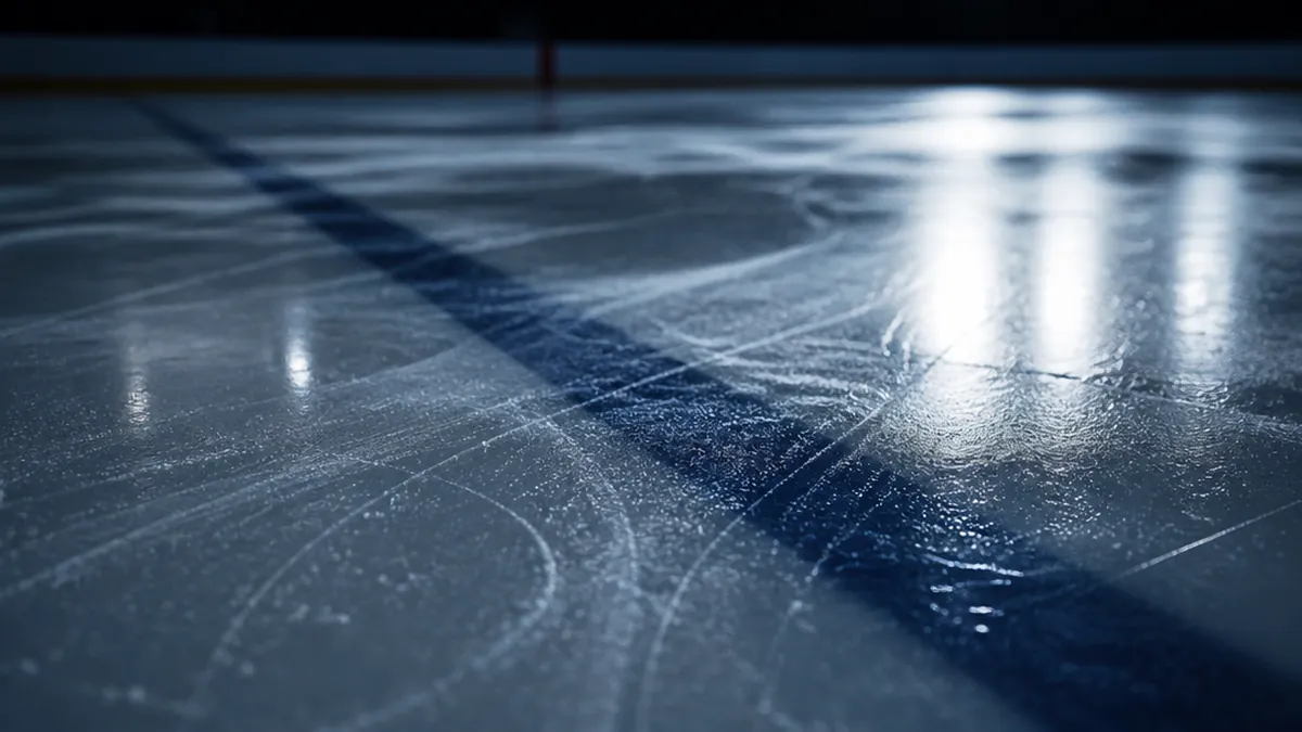 Tom ishockeyrink
